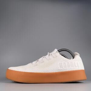 Mens 8.5 Womens 10 NoBull RECS Knit White Gum Running Shoes Gym Sneaker Athletic
